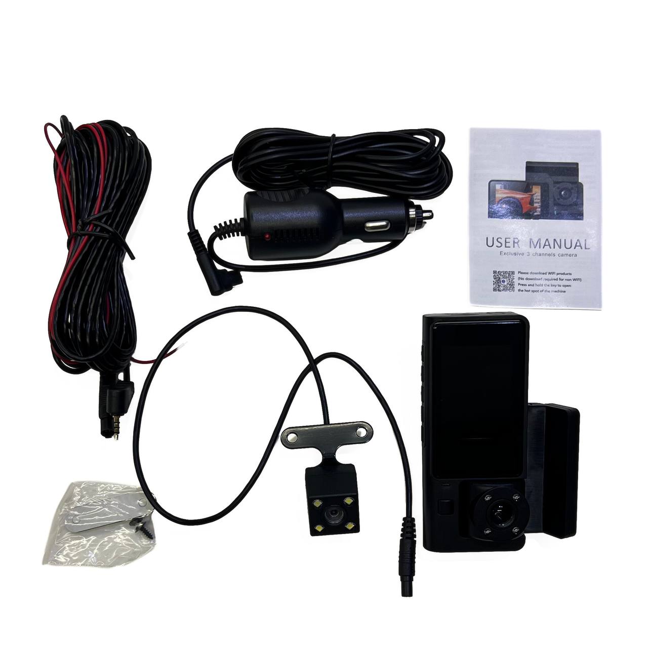 داشكام كامره سيارة ثلاثية